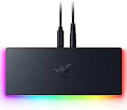 Razer Thunderbolt 5 Dock Chroma: 11 Port Docking Station with M.2 SSD Slot - 120Gbps Transfer Speeds - 3X 4K Displays at 144 Hz on TB5/4 Laptops - 140W PD Charging - Active Cooling - TB Share - Black
