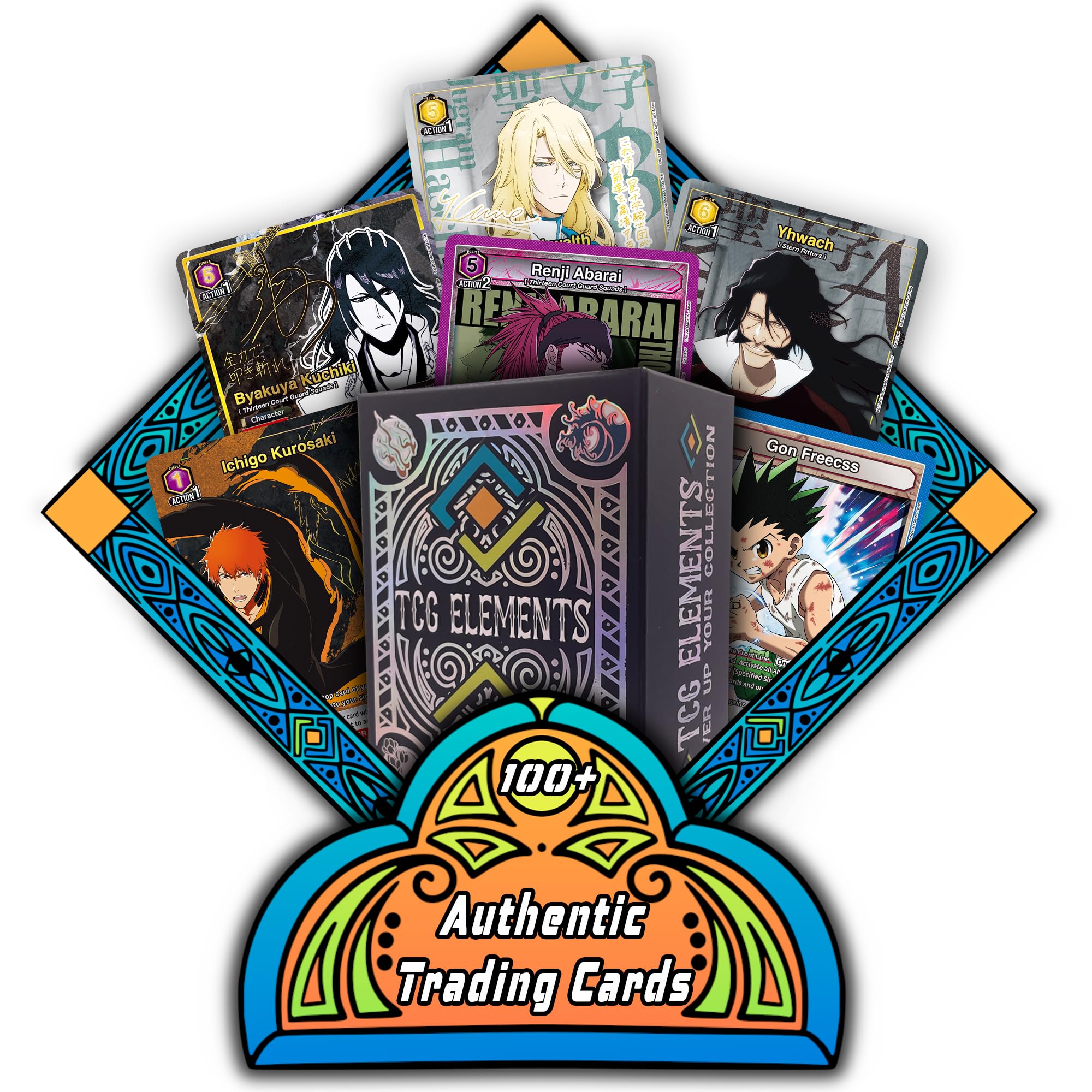 Amazon.com: TCG Elements - Union Arena Trading Card Bundle, 100