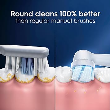 Oral-B iO Series Gentle Care Electric Toothbrush Replacement Brush Heads for an Oral-B Electric Toothbrush, 2 Count, White | Fits Oral-B iO Series handles only (iO 2, 3, 4, 5, 6, 7, 8, 9, 10); not compatible with non-iO Oral-B handles