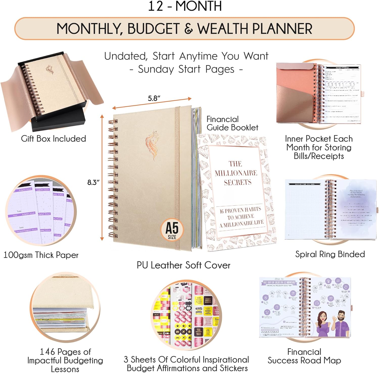 best Budget ⁣Planner - Cash Envelope System &⁣ Monthly Organizer Review