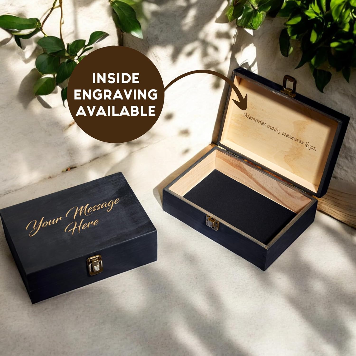 A beautiful wooden box with an intricate design.