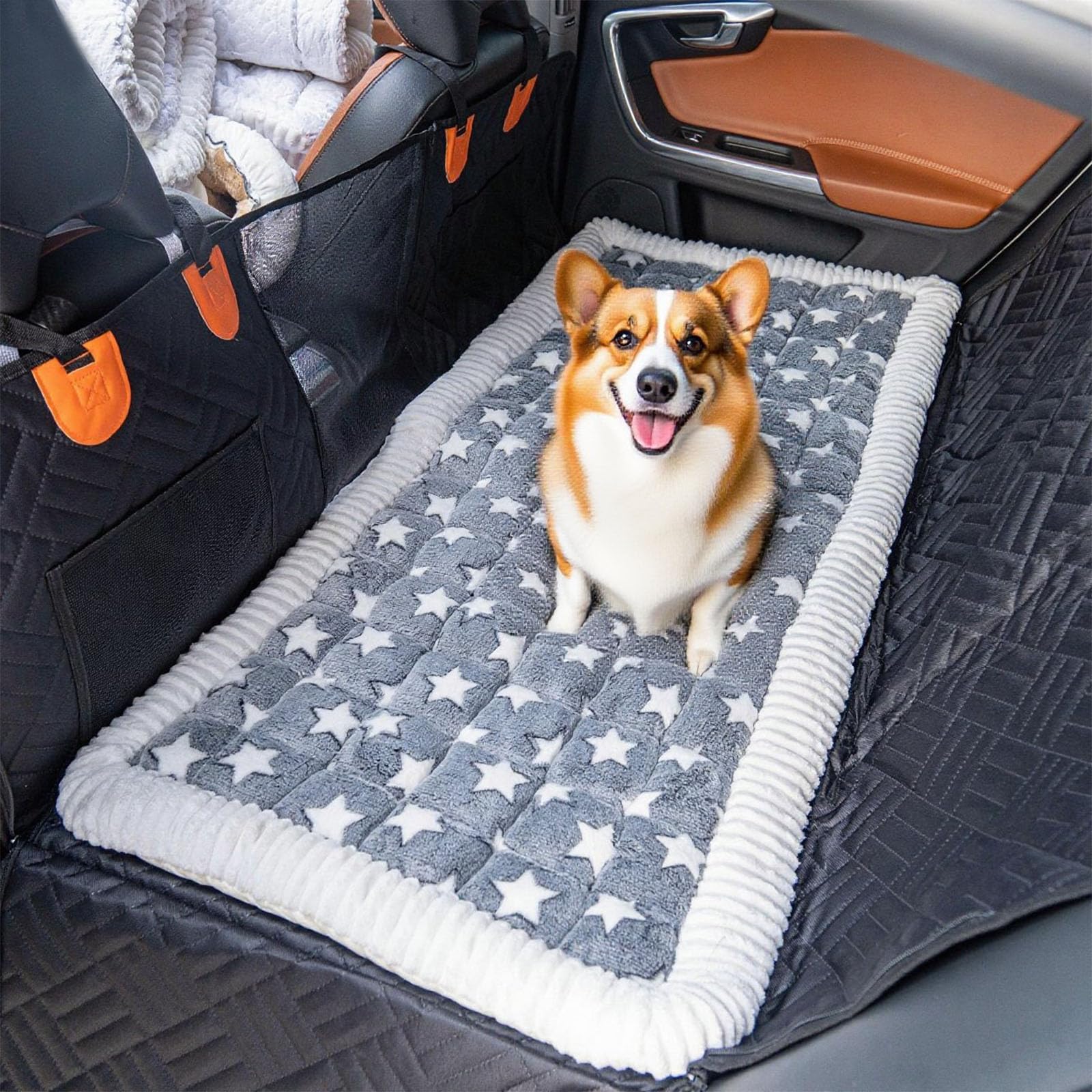 Dog Bed Mat - Crate Pad - Soft Dog Kennel - Multi-Purpose Crate Bed for Dogs & Cats