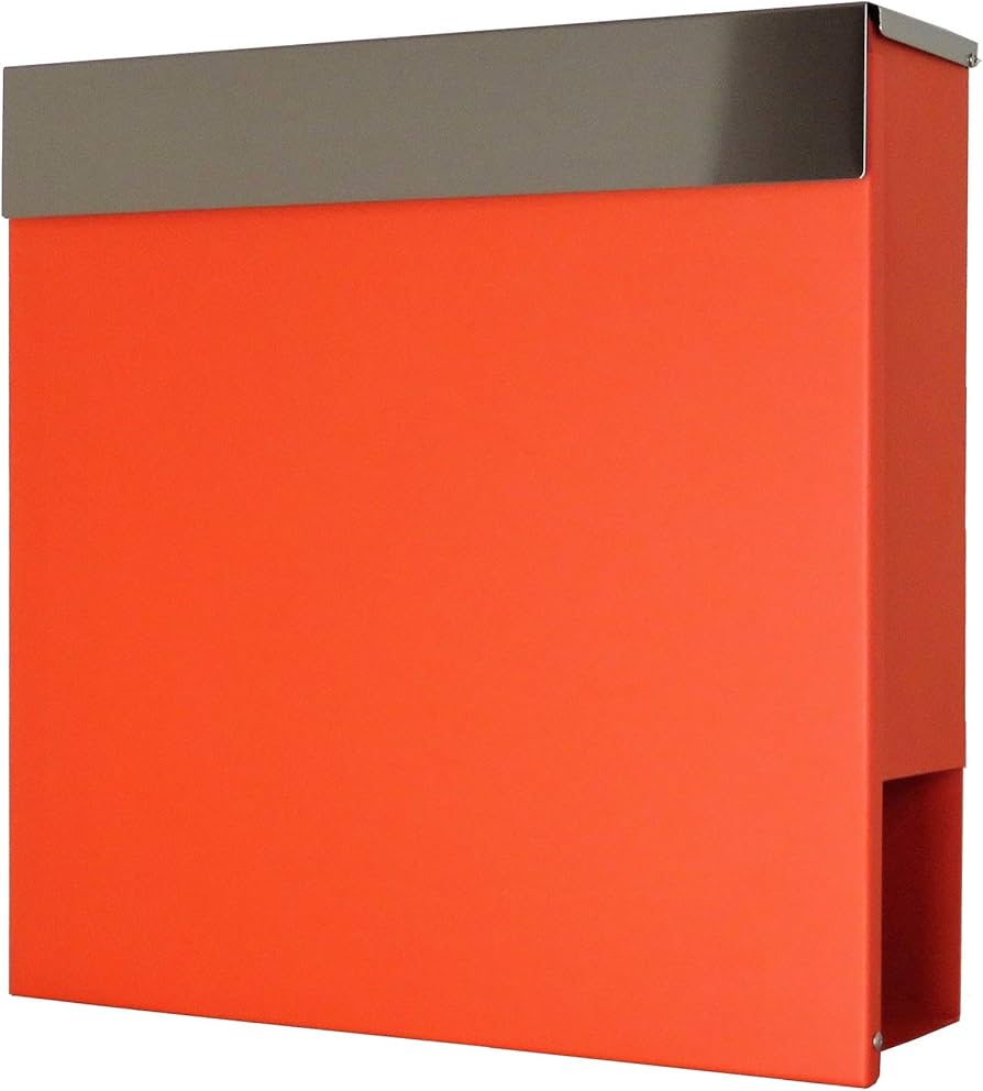 Amazon.co.jp: おしゃれな郵便ポスト郵便受けmailbox大型 鍵付き