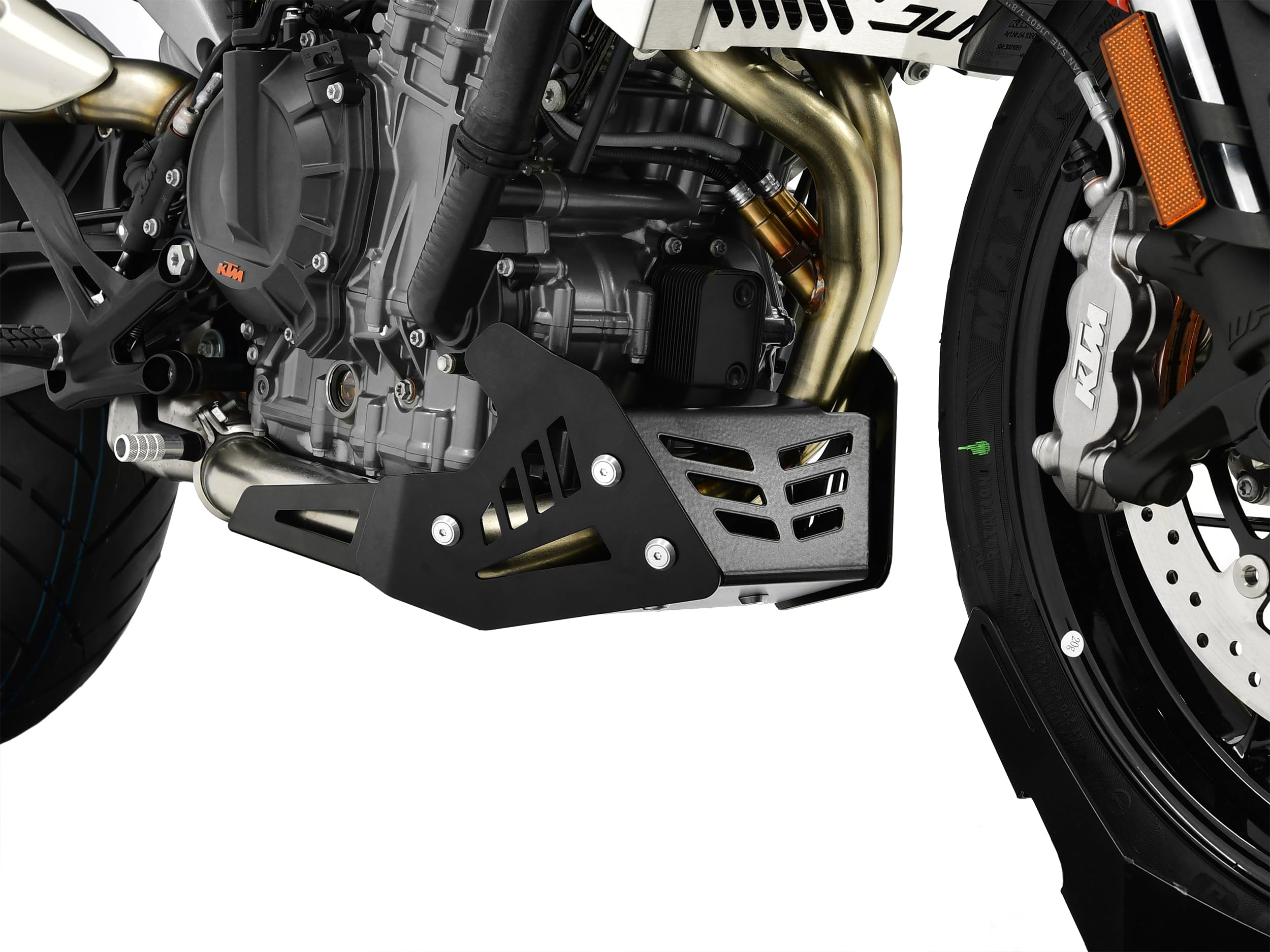 ZIEGER 10004844 Motorschutz Unterfahrschutz Bugspoiler schwarz
