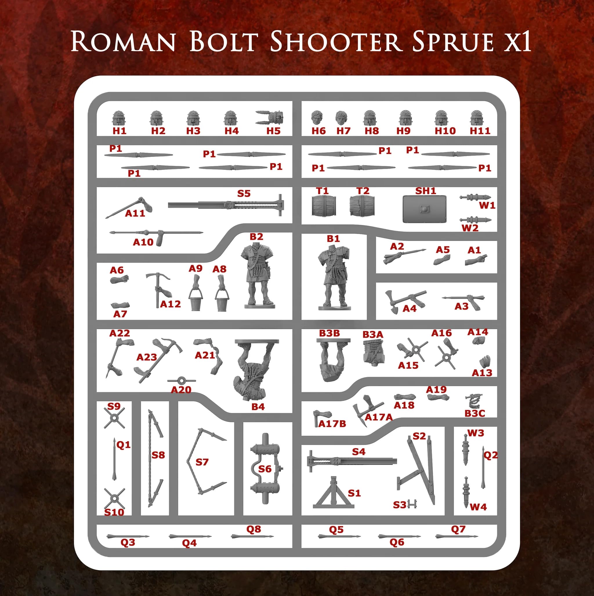 Wargames Delivered - Victrix Imperiale Roma Warband Set, 28mm Miniature