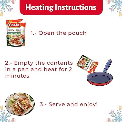 Miniatura 3 de Chata Bolsa estilo pastor de carne de cerdo, 8 onzas (paquete de 3)