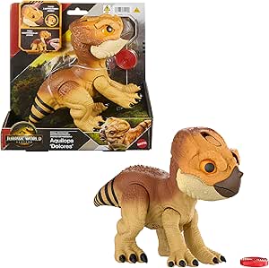 Mattel Jurassic World Rebirth Primal Protector Aquilops Dolores