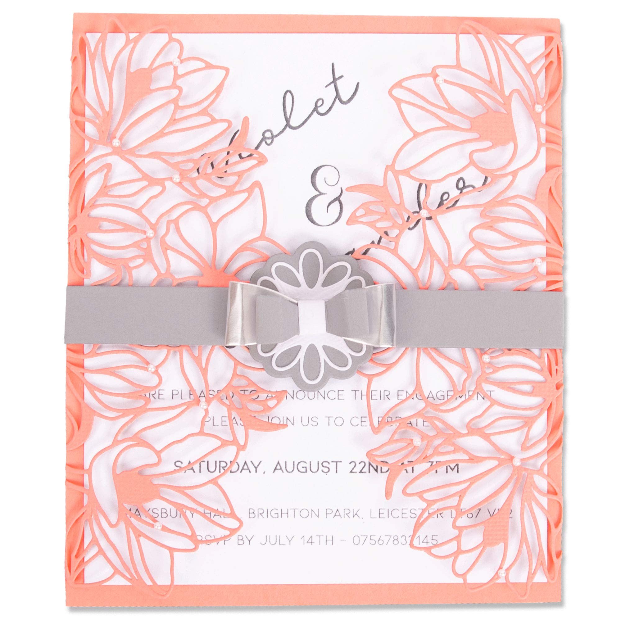 Sizzix Thinlits 7 Die Set - 663692 Floral Wrap
