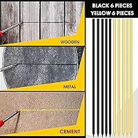 Vista 4 de Outus Lápiz de carpintero sólido con sacapuntas y lápices mecánicos para pisos de madera, marcador, carpintero, dibujo, carpintería, arquitecto (13)