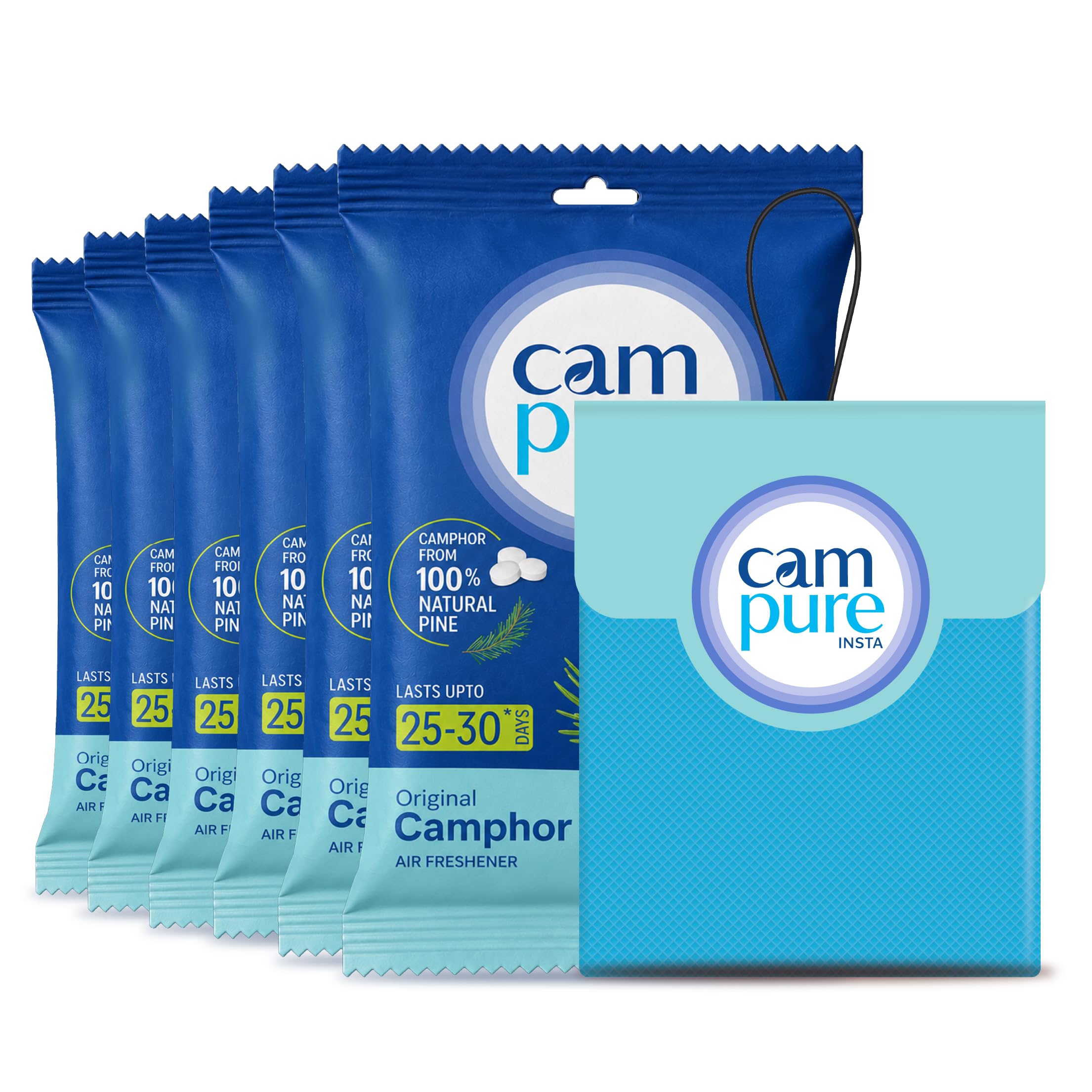CamPure Camphor Cones - Lavender & Pine Pack -24