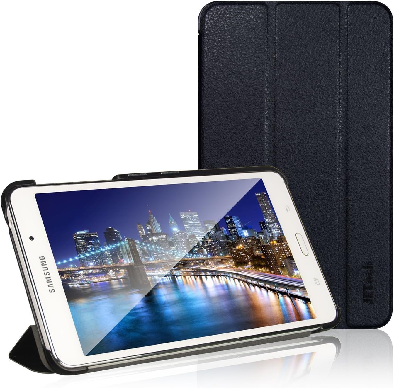 JETech Gold Slim-Fit Smart Case for Samsung Galaxy Tab 4 7 (7.0 inch) - Black