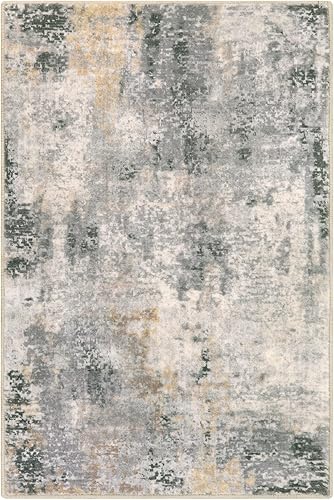 Miniatura 115 de Morebes Alfombra de cocina lavable abstracta de 2 x 3 pulgadas, colorida alfombra de baño pequeña, antideslizante, suave, alfombra