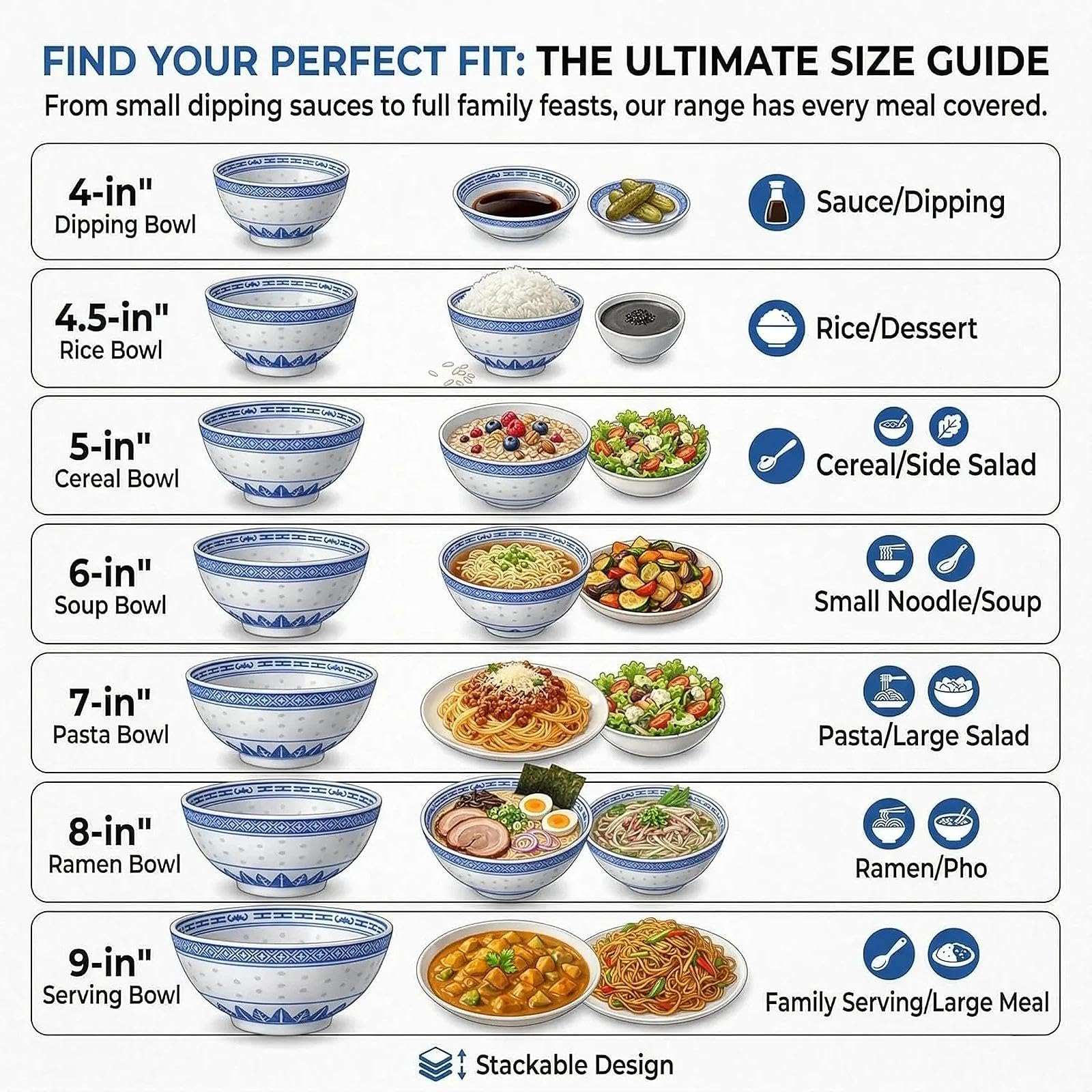 Keramik Ramen Schüssel 2er Set Porzellan Suppe Servierschalen Chinesisches Drachen Design Mikrowellen- und Spülmaschinenfest Nudelschalen