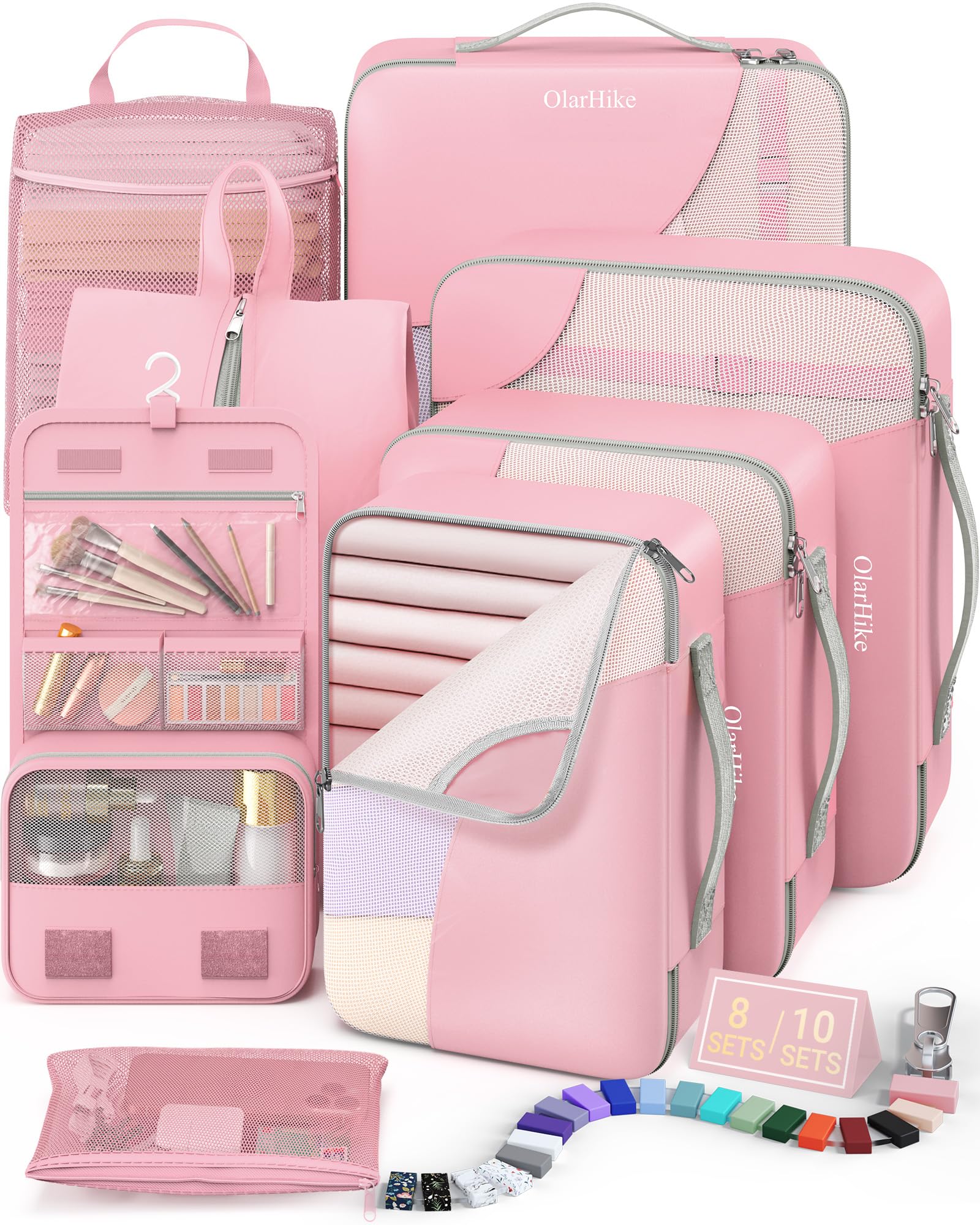 Amazon.com: 8 Set Packing Cubes for Travel, Gifts for Women Mom