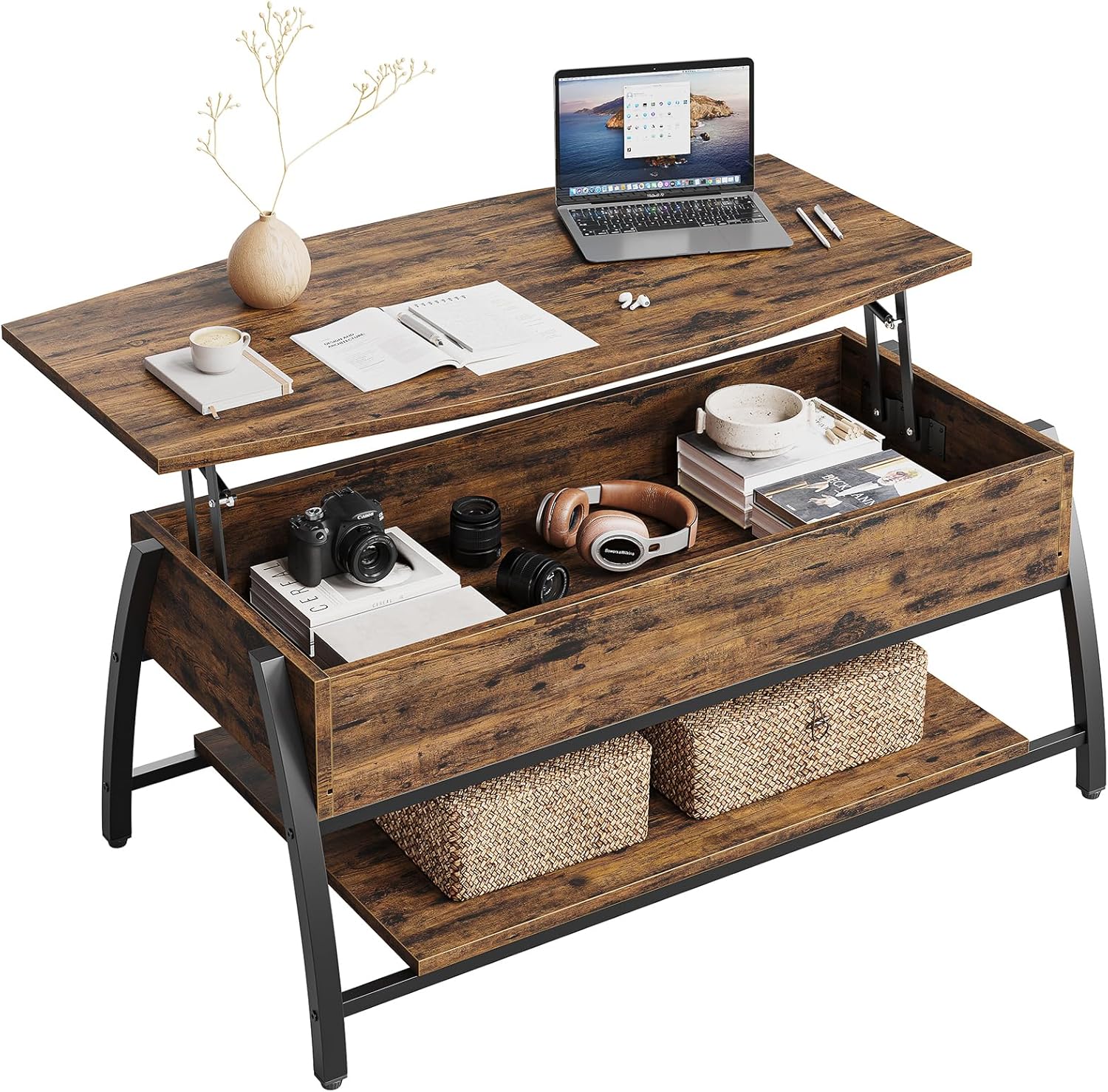 送料込】一枚板用 木製テーブル脚 ダークブラウン モダン 大塚