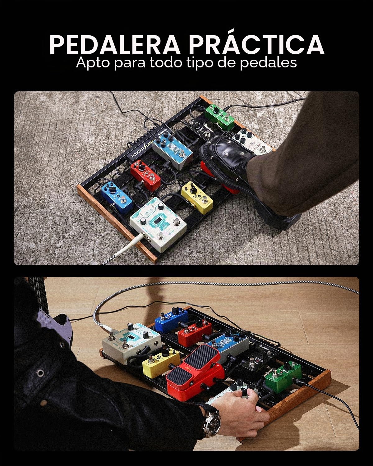 Donner DB-P300 Portable Guitar Effects Pedals Board kit（EU）
