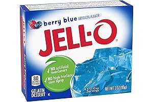 Jell-O Berry Blue Gelatin, Your Summer Fun Treat!