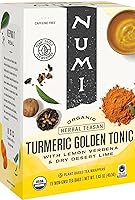 Vista 20 de Numi Té verde orgánico con jazmín, 100 bolsas de té verde con jazmín real