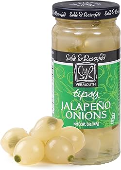 Amazon.com : Sable & Rosenfeld Vermouth Tipsy Jalapeño Onions, 5