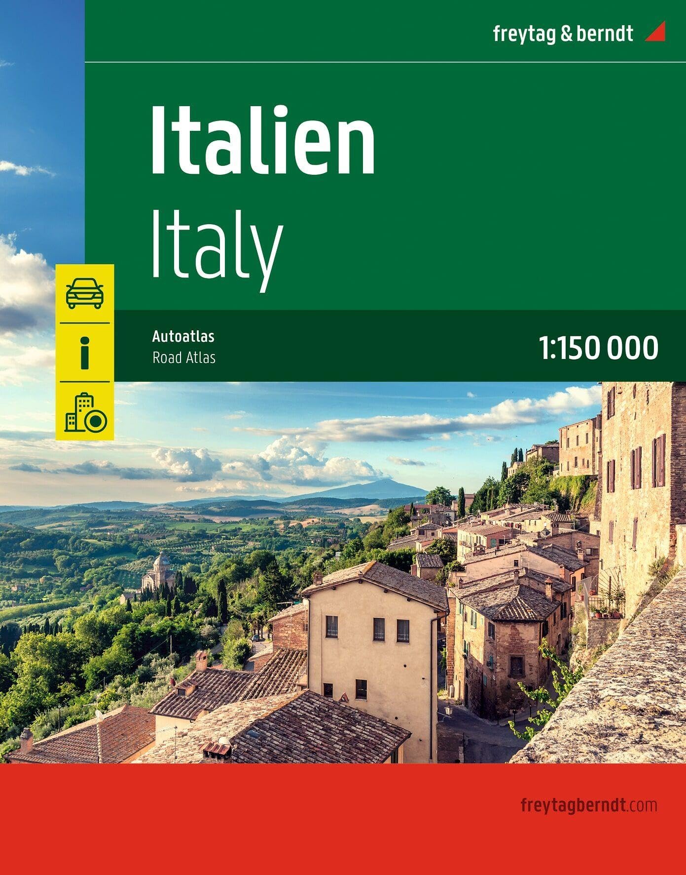 Italy Road Atlas 1:150,000: 1:150,000 scale