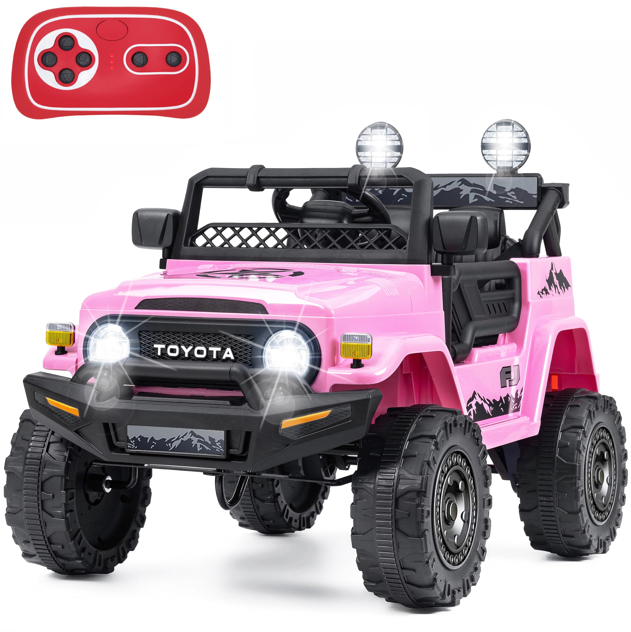 12v Licensed Toyota Fj40 Ride On Car For Kids 35w Desertcart