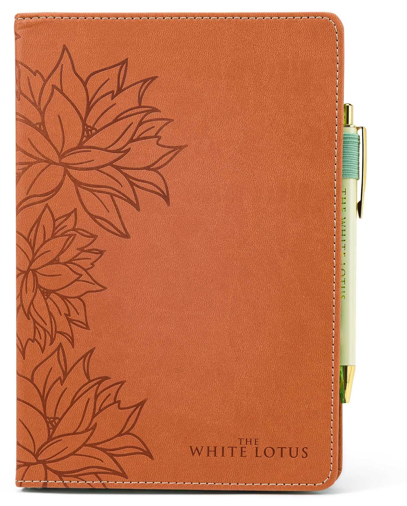 The White Lotus Journal and Pen Set