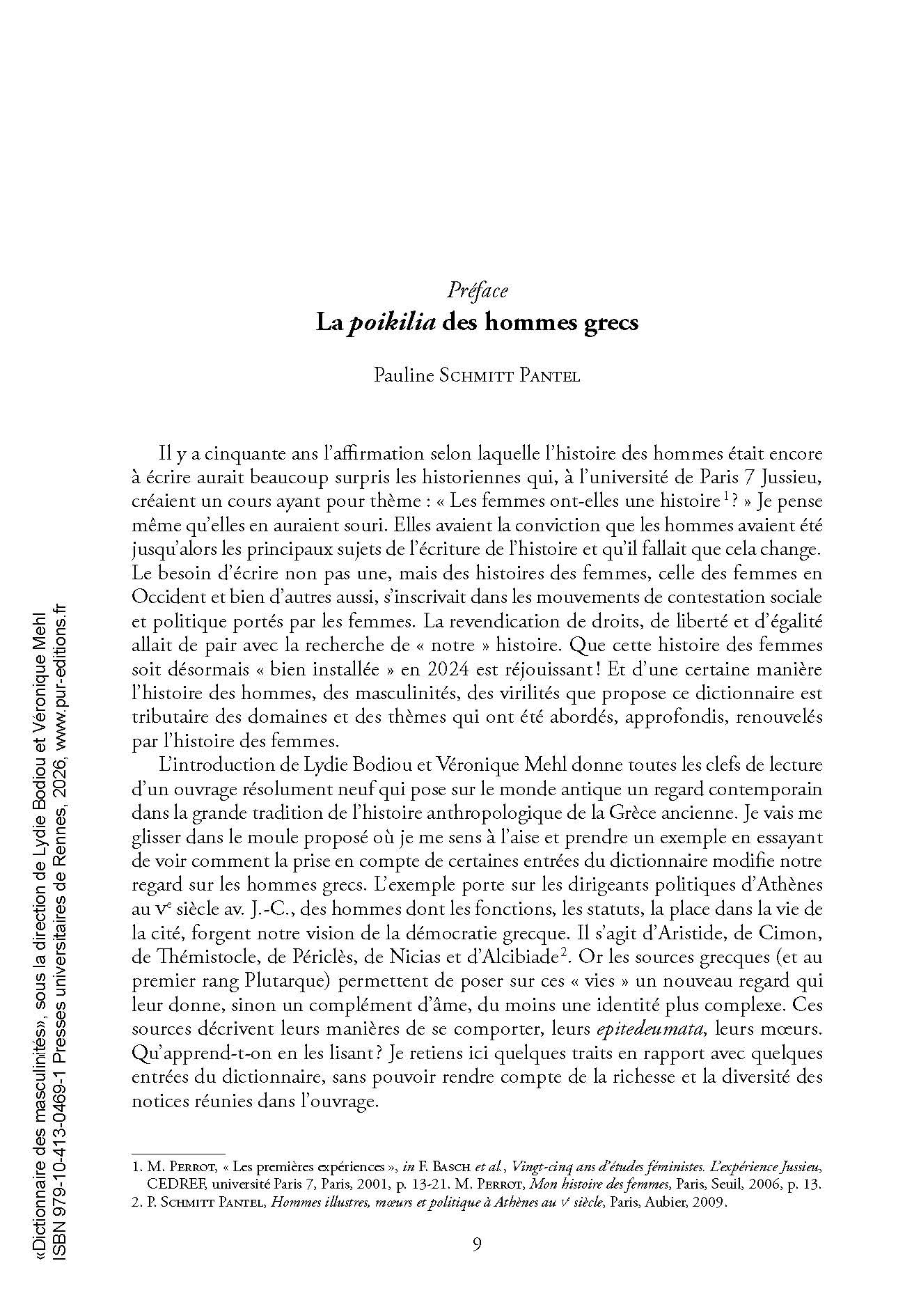 Dictionnaire des masculinités en Grèce ancienne