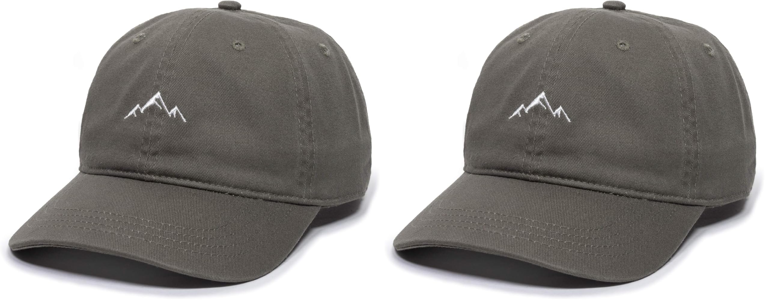 unisex-adult Mountain Dad Hat Mountain Embroidered Dad Hat – Adjustable Soft Cotton Polo Style Unstructured Baseball Cap for Men & Women (pack of 1)