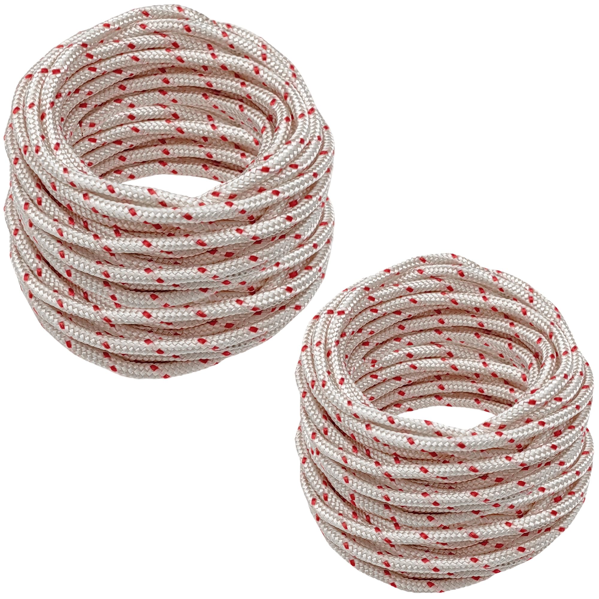 Strongthium 12M Recoil Pull Starter Cord Rope 3.5mm & 4mm Starter String Compatible with Honda Briggs & Stratton Stihl Chainsaw Mountfield Lawn Mower Generator Strimmer