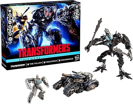 Transformers Studio Series Revenge of the Fallen, Converting Action Figure 3-Pack, Robot Toys, Ages 8+