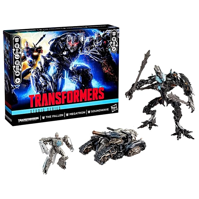 Foto 2 de 4 de Transformers Studio Series, Revenge of The Fallen, Pack Triple de Figuras de acción