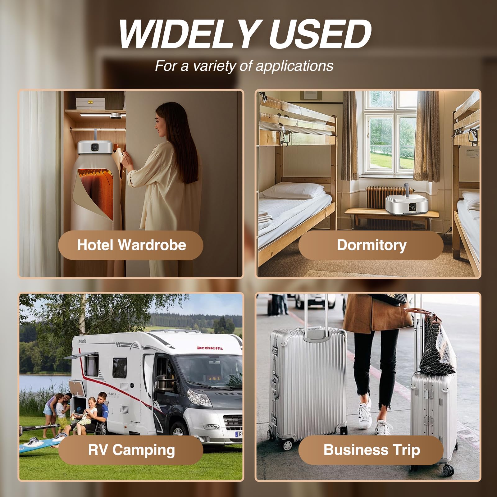 Tragbarer Wäschetrockner - Hängende tragbare Mini-Trocknermaschine für Wäsche-Wohnungen und Reisen, Wohnmobil, Hotelzimmer