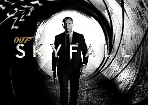 James Bond Daniel Craig Skyfall A4 senza cornice British Secret