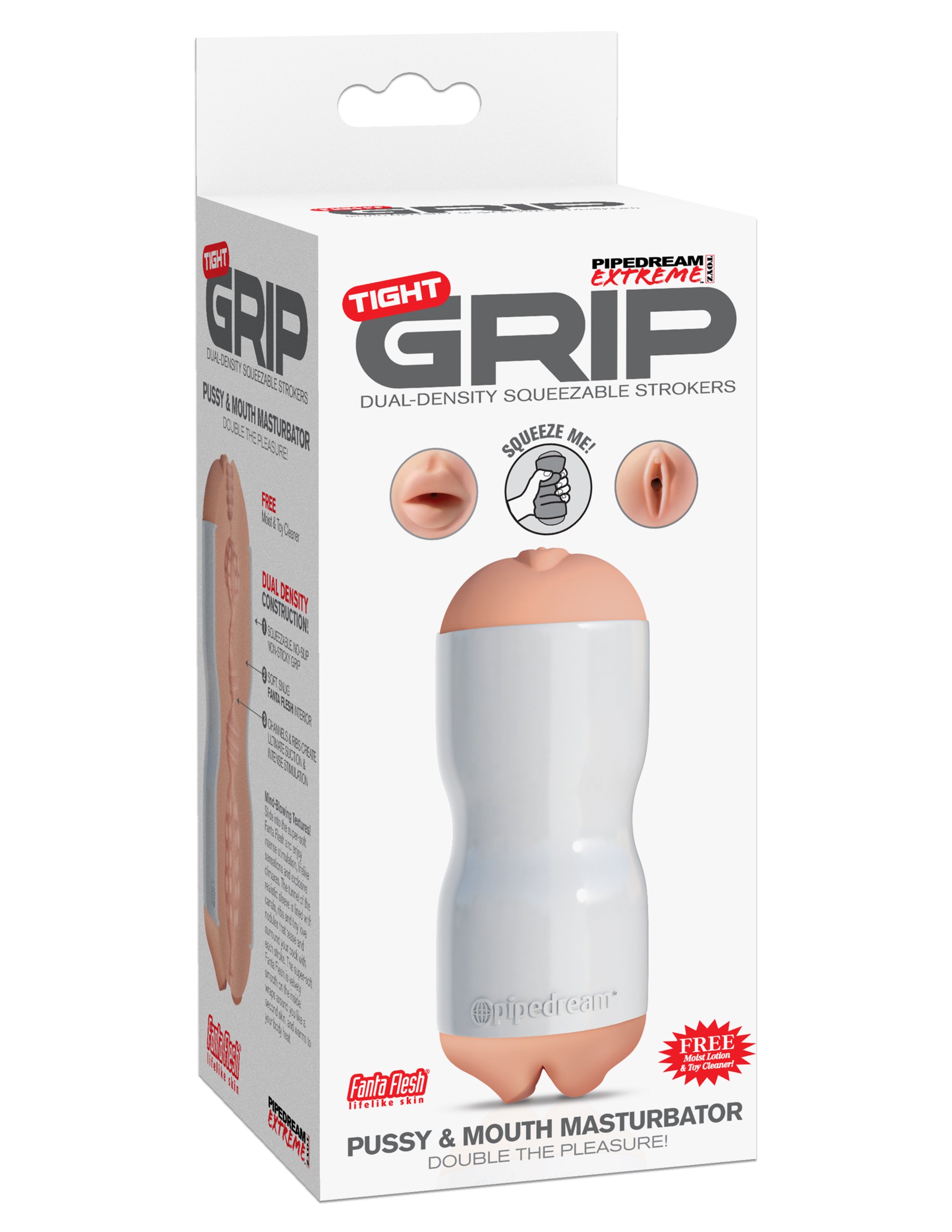 super tight sex toy Amazon.com: Pipedream Extreme Toyz Tight Grip Pussy and Mouth Masturbator,  White, 1 Pound : Health & Household