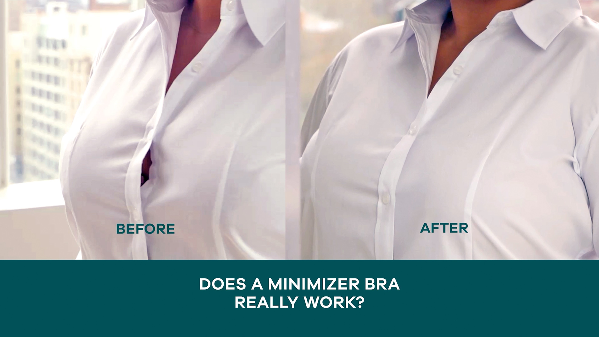 Glamorise Full Figure Plus Size MagicLift Minimizer Bra Wirefree