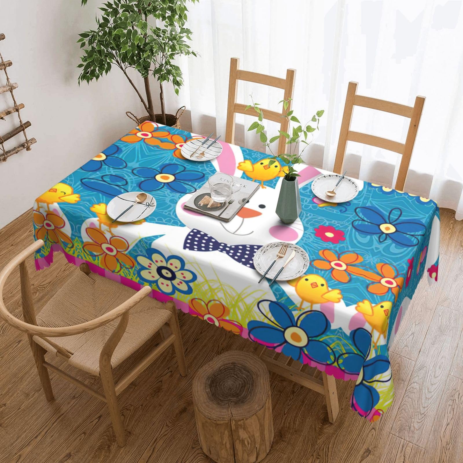 Nappe rectangulaire douce et anti-déversement 132x178cm