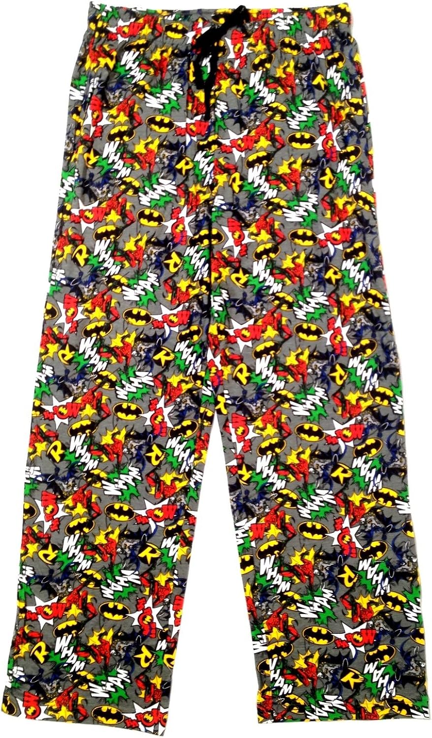 Mens Character Lounge Pants Pyjamas Pj Bottoms Trousers Cartoon Comic