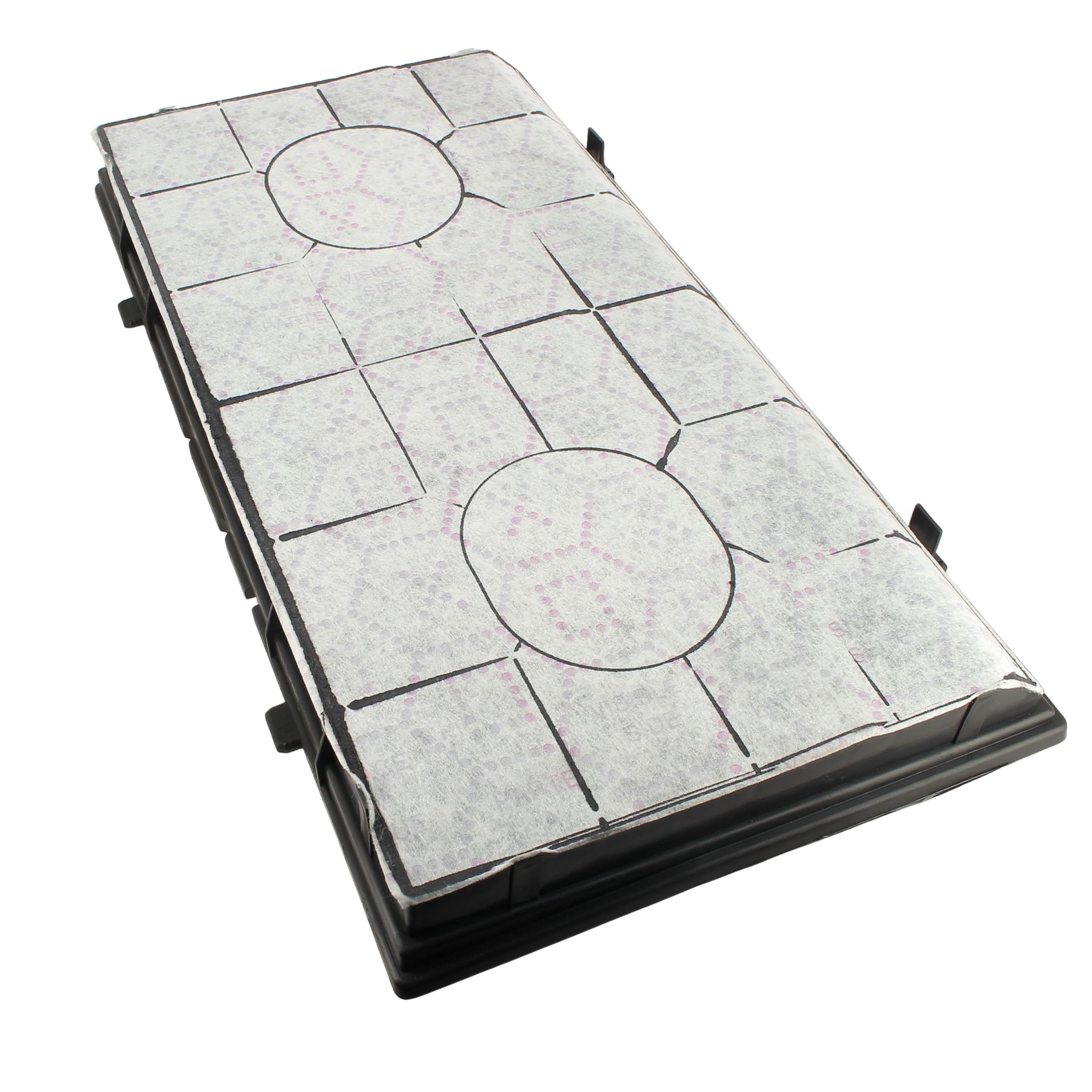 FILTRE CHARBON ACTIF TYPE 190 FAT 190 POUR HOTTE WHIRLPOOL - 481281718523