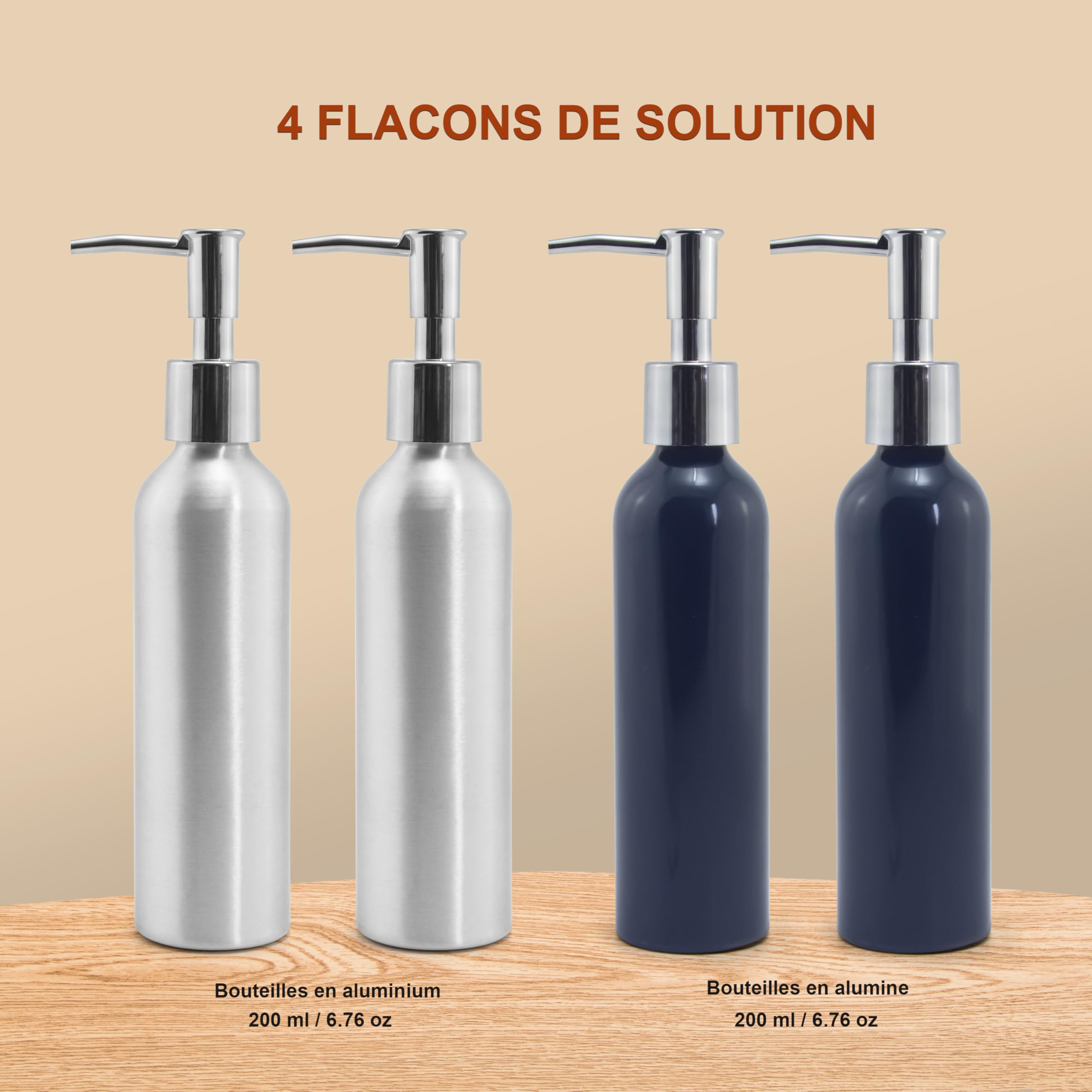 Elitzia Noyer Huile de Massage Réchauffeur Indépendant Double Bouteille Contrôle de Chauffage 4 Pompes 122-140°F ETAW04