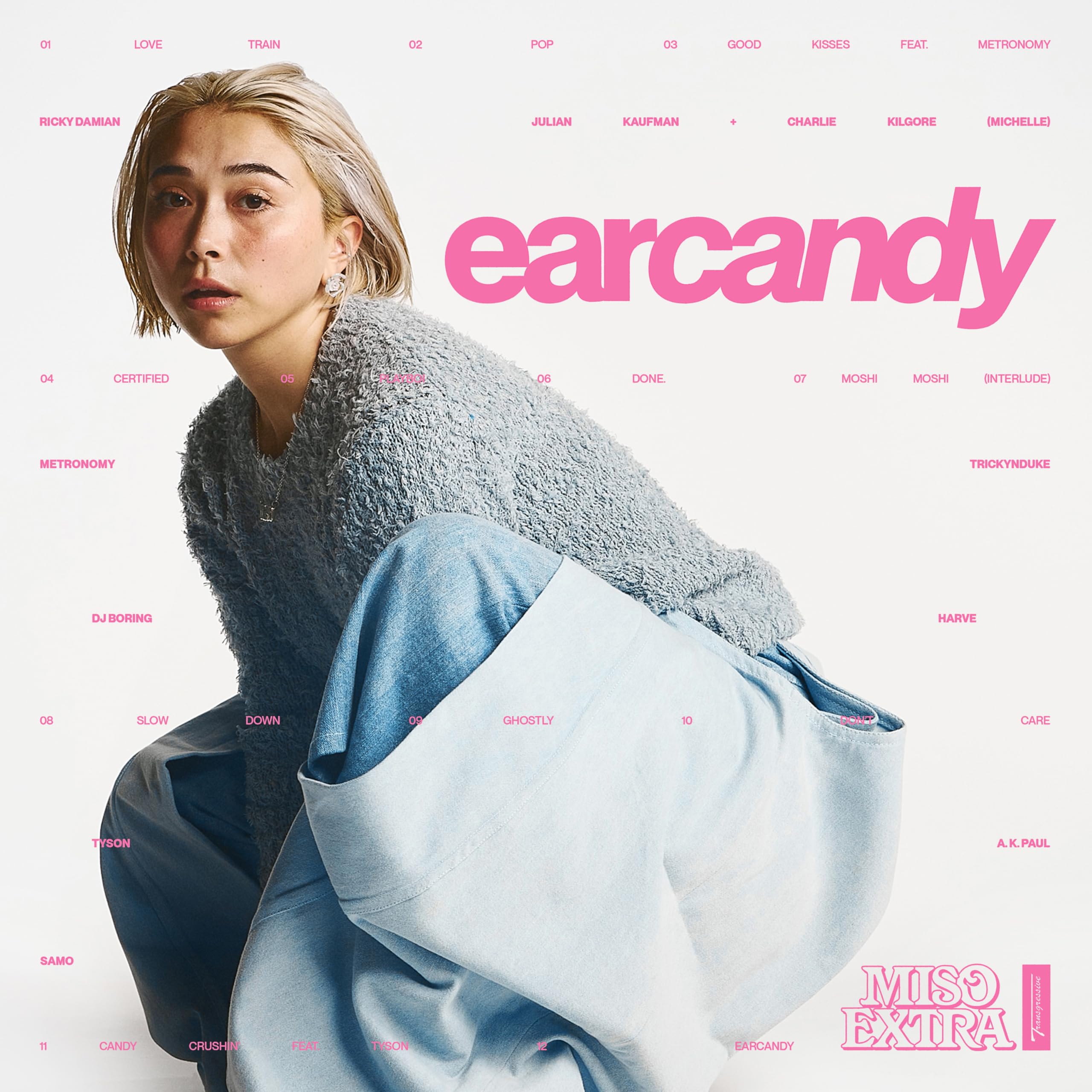 Miso Extra - Earcandy, Pink Vinyl LP (New/Sealed)