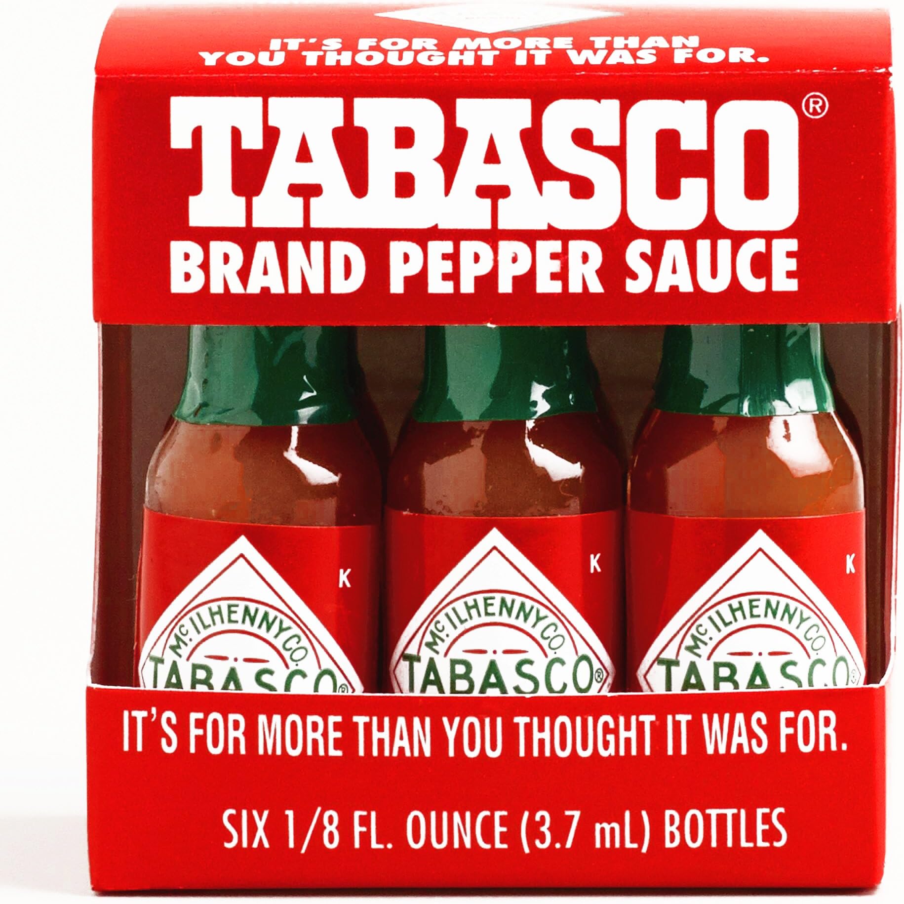 Mini Tabasco 6-Pack (1 Item Per Order, not per case)