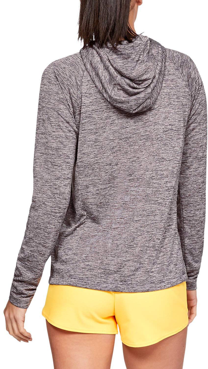 Under Armour Tech LS 2.0 Graphic - Camiseta de Manga Larga para Mujer, Mujer, Camisa de Manga Larga, 1328912-057, Gris, Extra-Large
