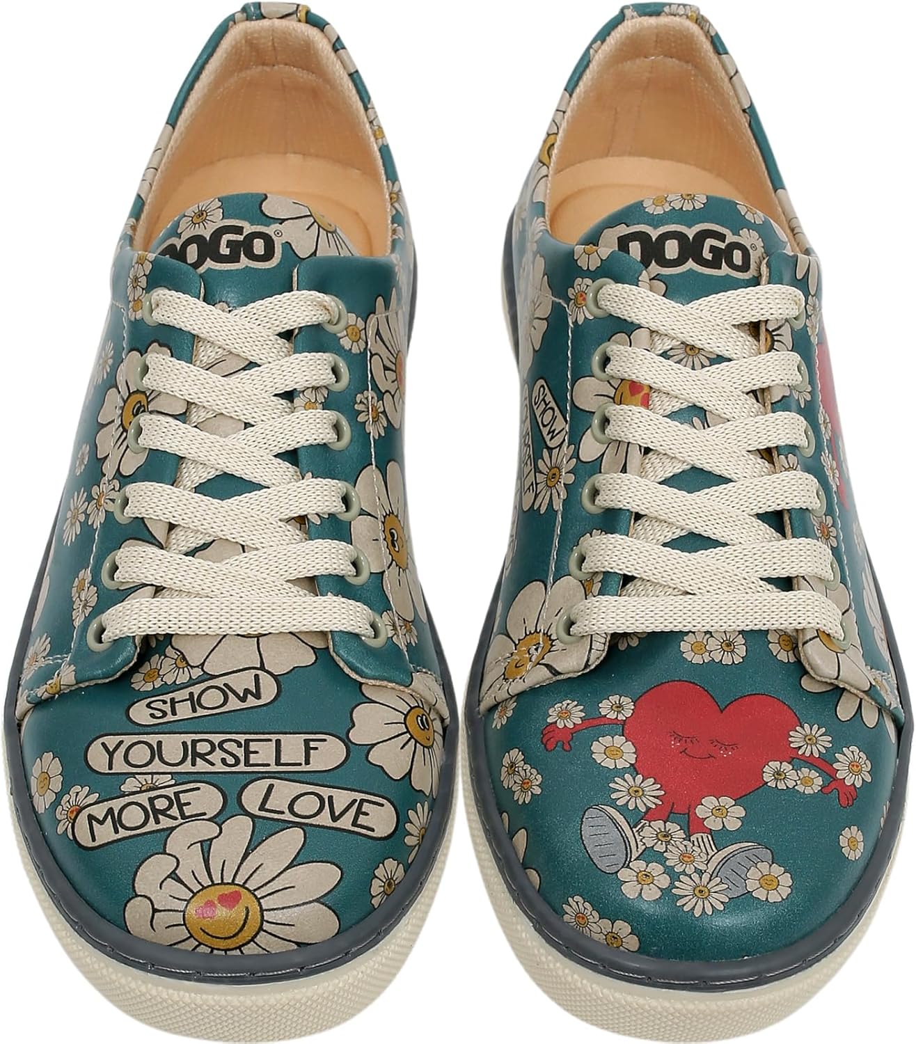 DOGO Vegan Leather Sneakers for Women - Handmade and Unique Fashion Sneakers for Women - Image 4