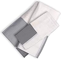 Vista 1 de Popular Bath Toallas de baño, colección Madern, juego de 3 piezas, gris