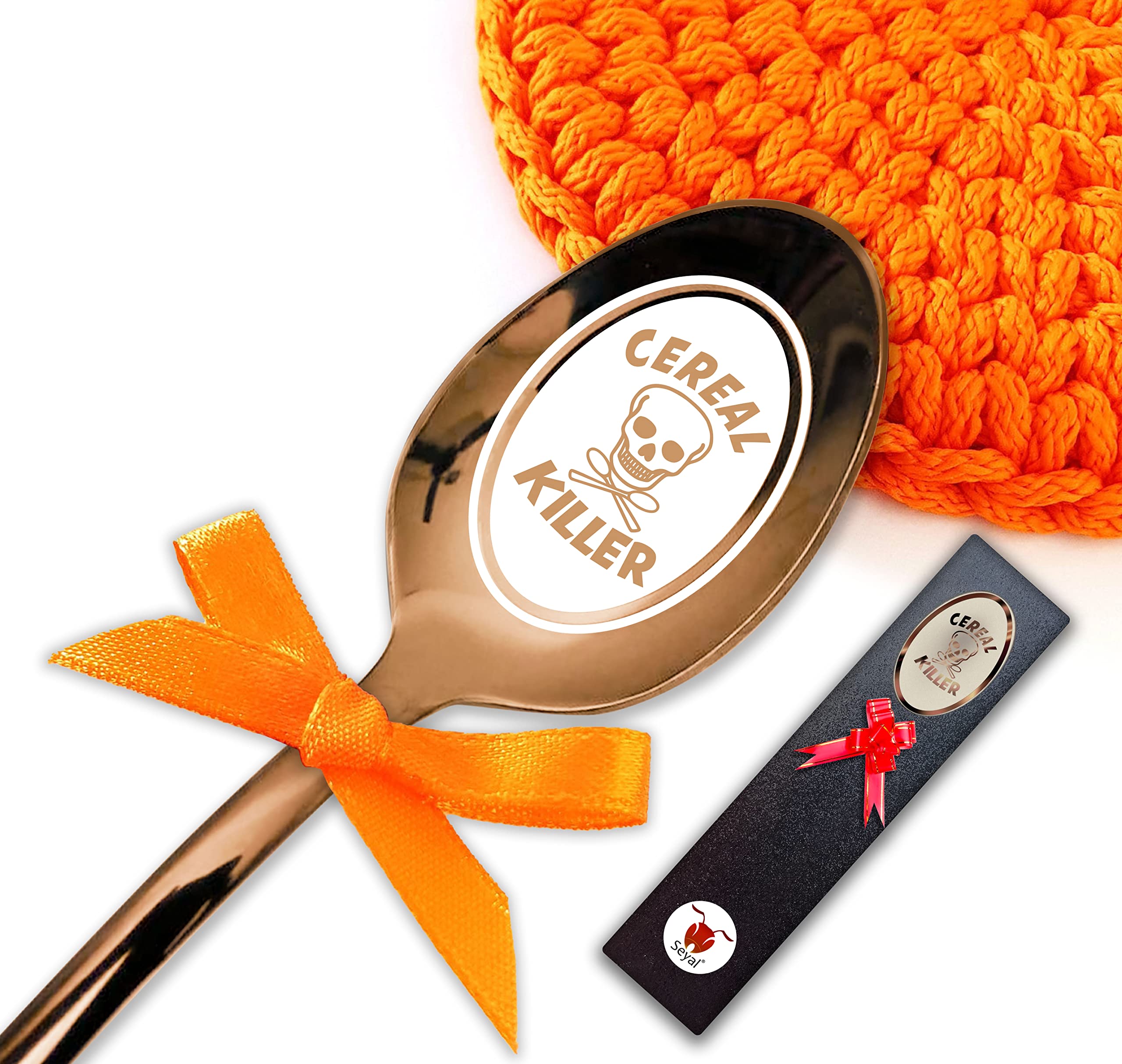 Cereal Killer Spoon - (Rose Gold)