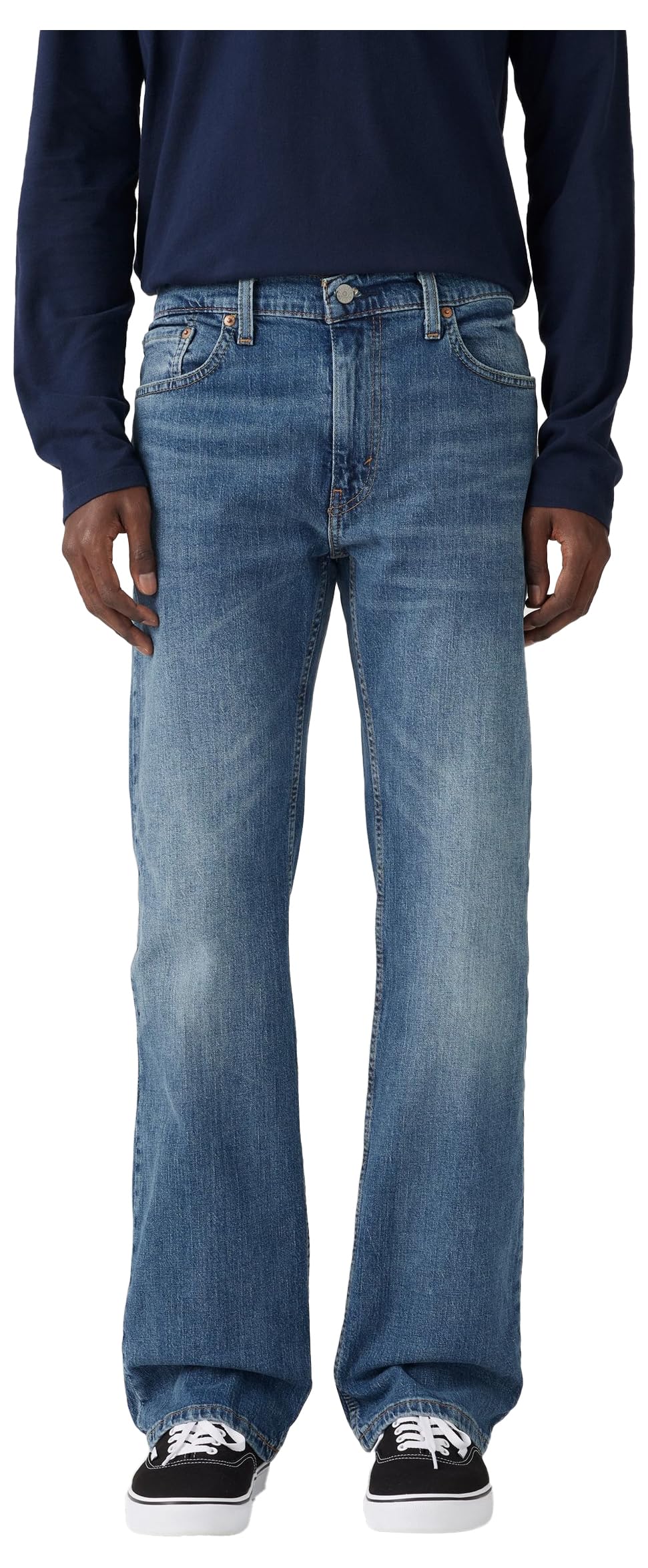 Levi's Men's 527 Slim Boot Cut Jeans, Blue Tunes, 38 W/34 L