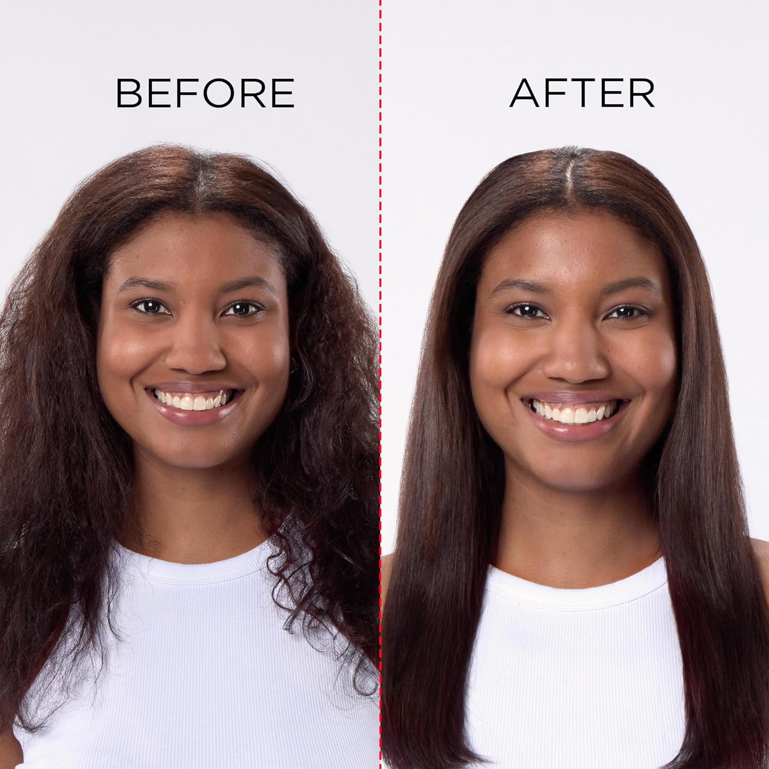 REVLON SmoothStay XL Hair Straightener - Heated Straightening Brush for Silky & Straight Long-Lasting Results, Locks in Moisture with Reduced Static & Frizz