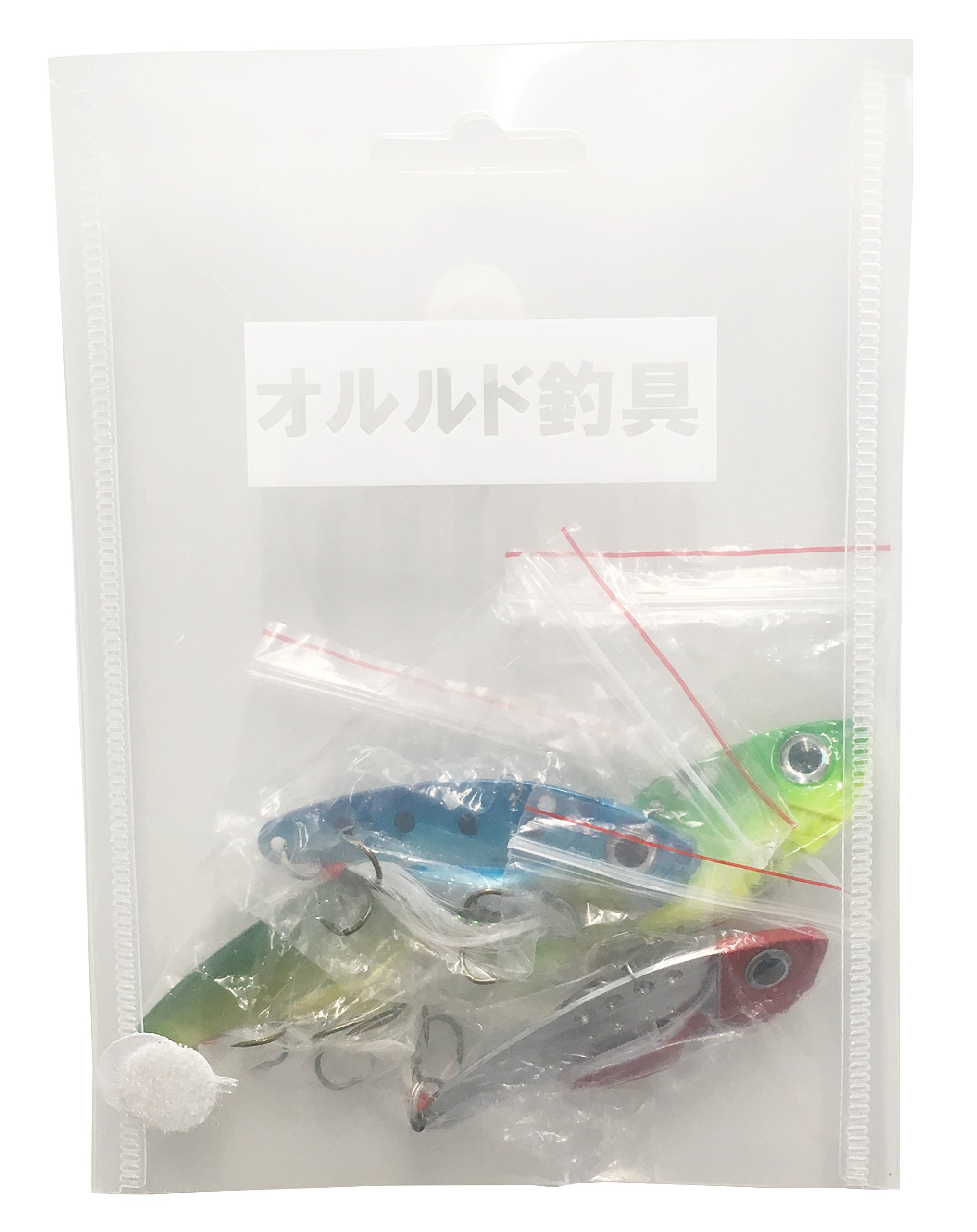 Amazon.co.jp: 【オルルド釣具】メタルバイブA 20gバージョン 7cm 4