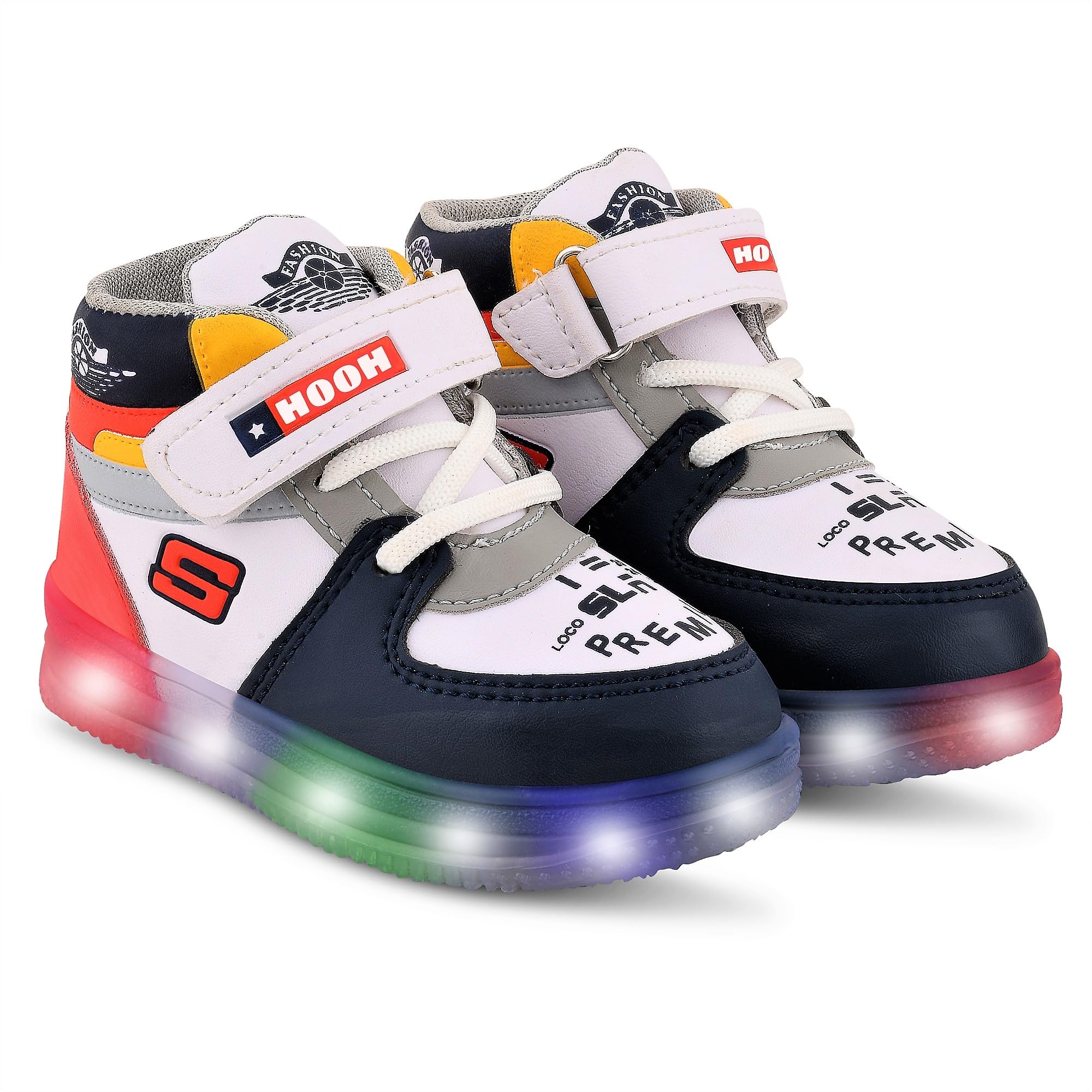 Hooh Now Comfort In Fashionhooh Kids Unisex Fashionable Led Lights