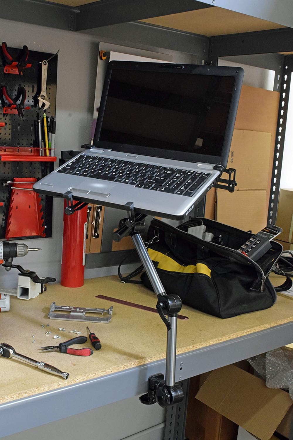 Mobotron MS-426 Standard Car Tablet Laptop Mount Holder Stand w/C-Clamp Mount